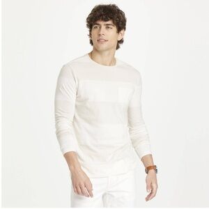 Goodfellow & Co Men's Cream Long Sleeve T-Shirt